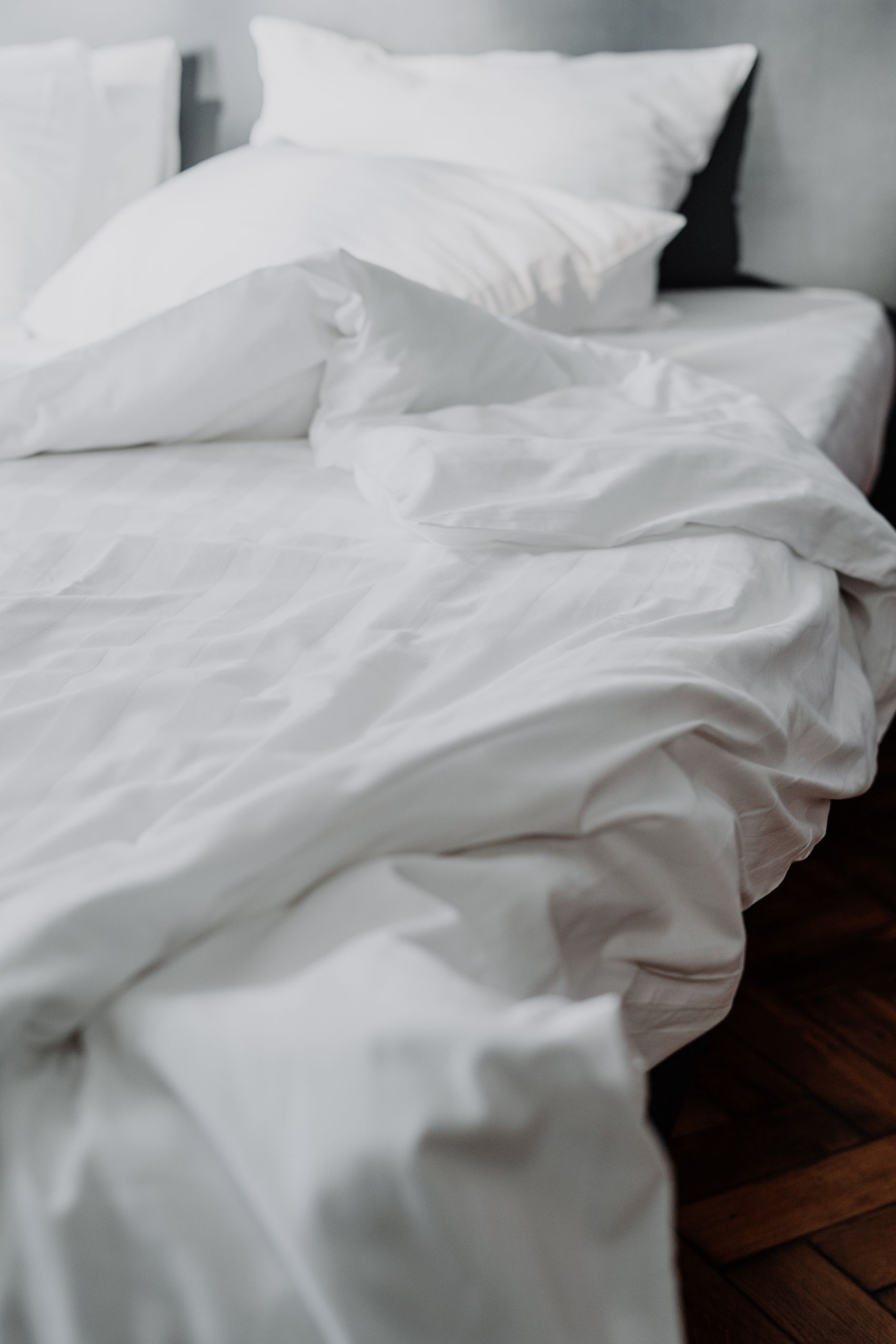 Bed linens.